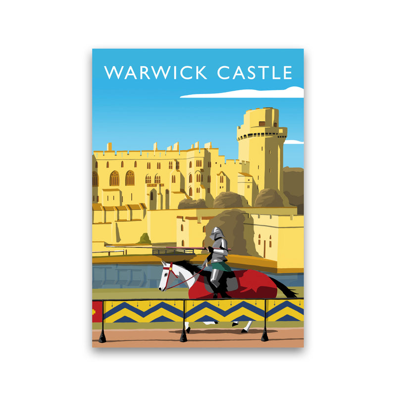Warwick Castle Portrait by Richard O'Neill Print Only