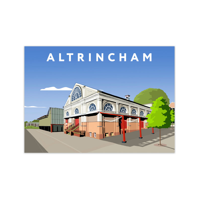 Altrincham by Richard O'Neill Print Only