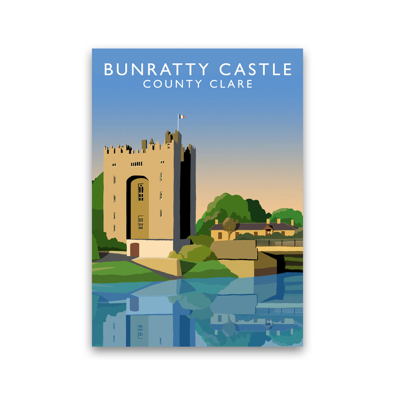Bunratty Castle Portrait by Richard O'Neill Print Only