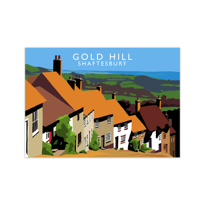 Gold Hill 2 by Richard O'Neill Print Only