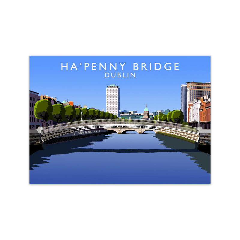 Ha' Penny Bridge by Richard O'Neill Print Only