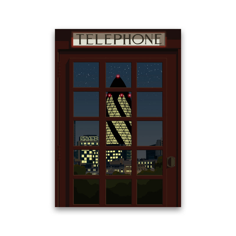 London Telephone Box 13 by Richard O'Neill Print Only