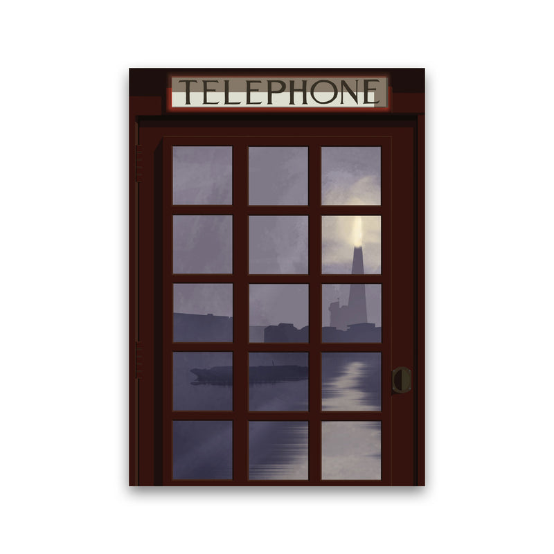 London Telephone Box 8 by Richard O'Neill Print Only