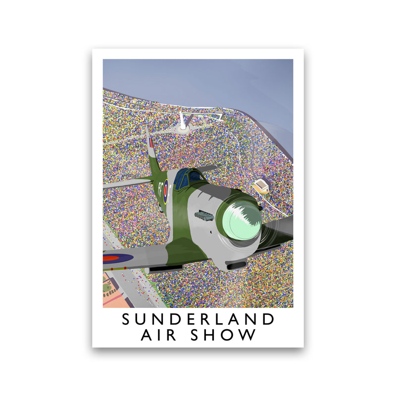 Sunderland Air Show 2 portrait by Richard O'Neill Print Only