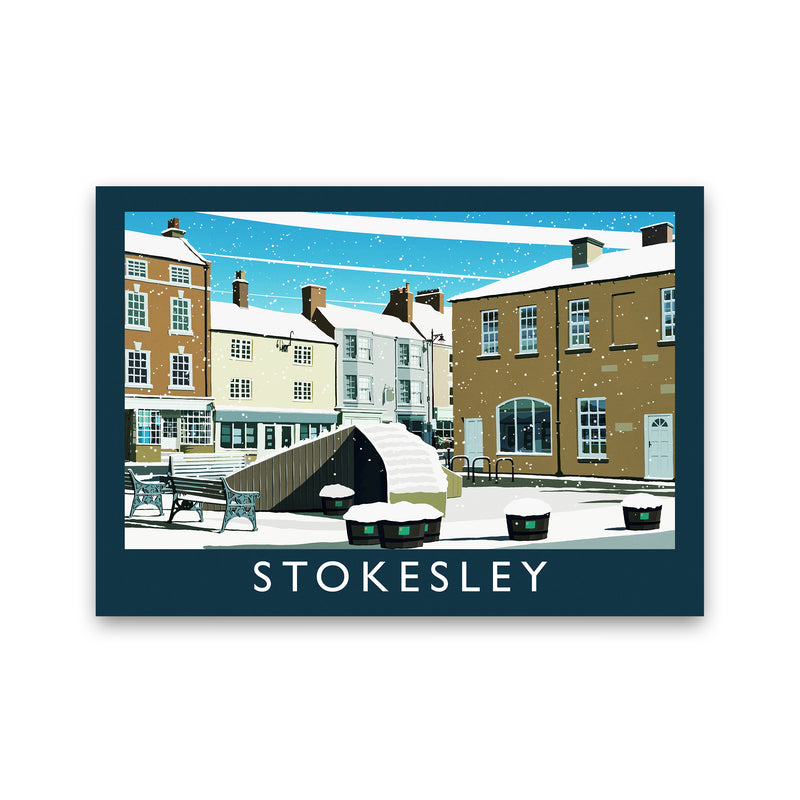 Stokesley (Snow) by Richard O'Neill Print Only