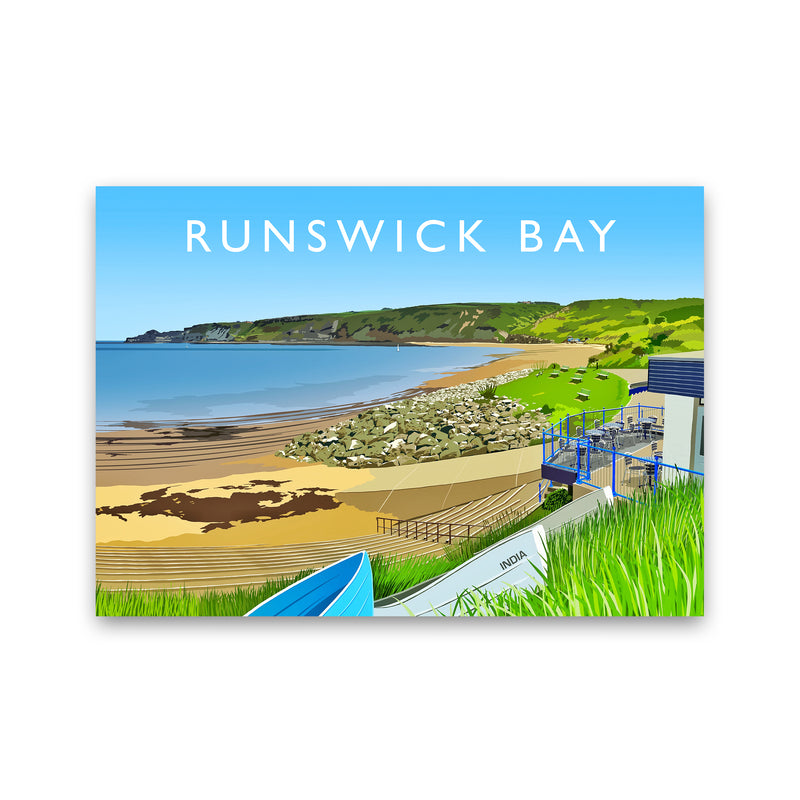 Runswick Bay 3 by Richard O'Neill Print Only