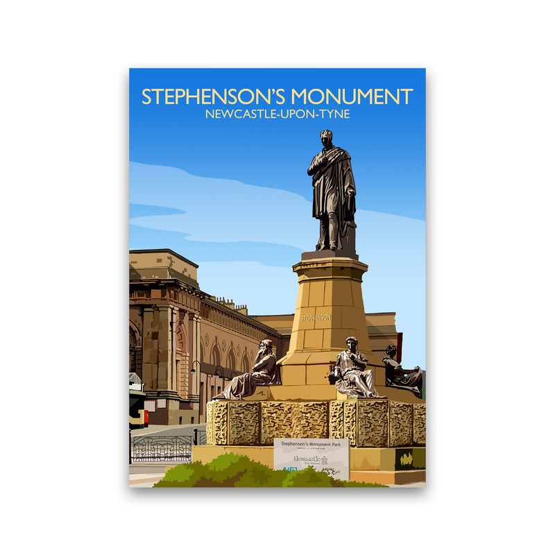 Stephenson's Monument by Richard O'Neill Print Only