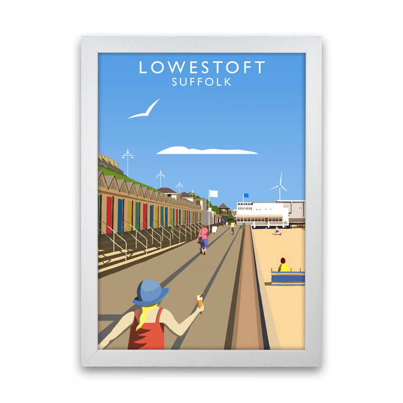 Lowestoft (Portrait) by Richard O'Neill White Grain