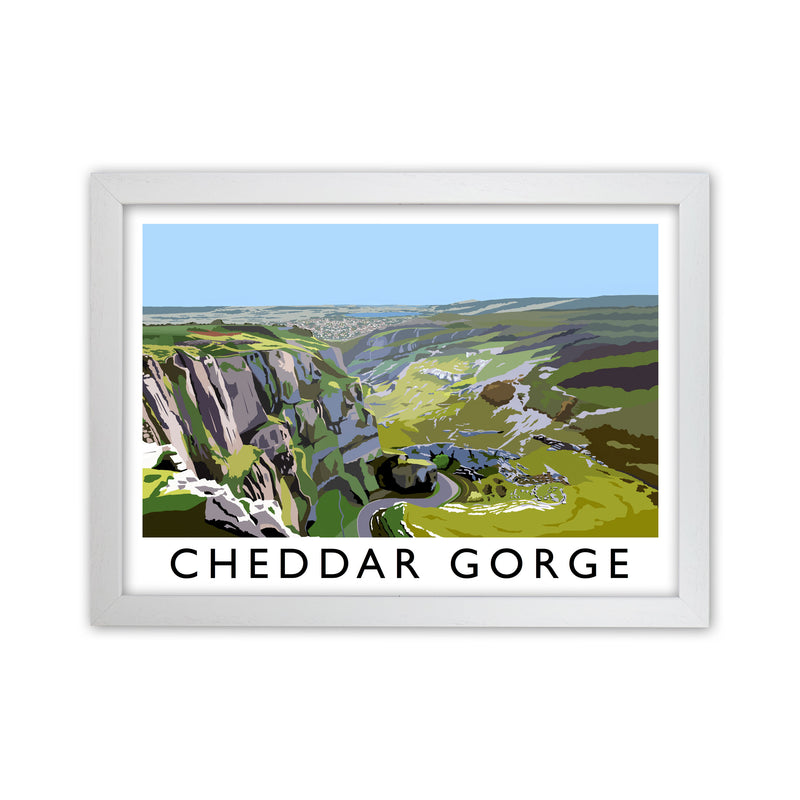 Cheddar Gorge by Richard O'Neill White Grain