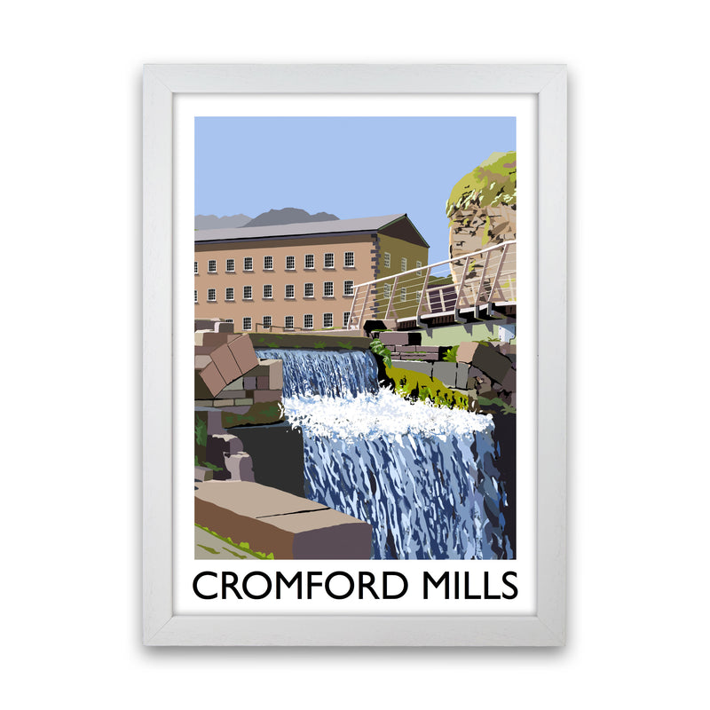 Cromford Mills Portrait by Richard O'Neill White Grain