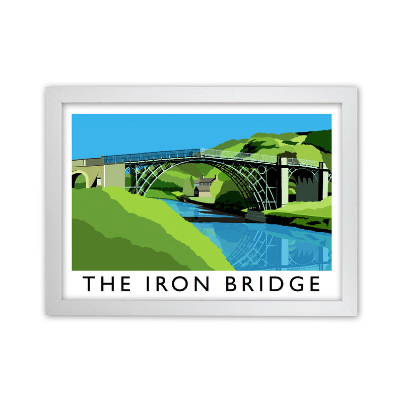 The Iron Bridge 2 by Richard O'Neill White Grain