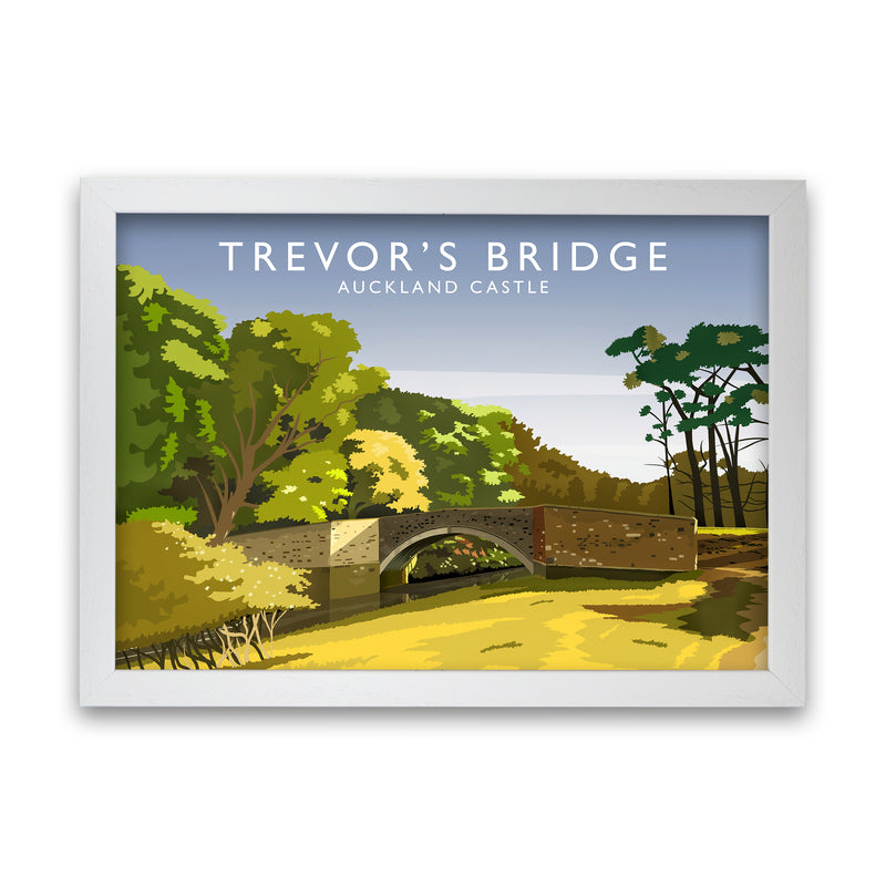 Trevor's Bridge by Richard O'Neill White Grain