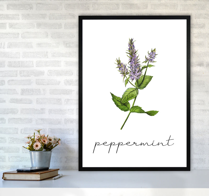 peppermint Art Print by Seven Trees Design A1 White Frame