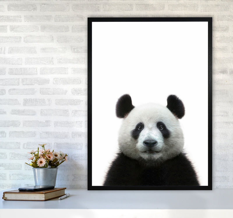 The Panda Art Print by Seven Trees Design A1 White Frame