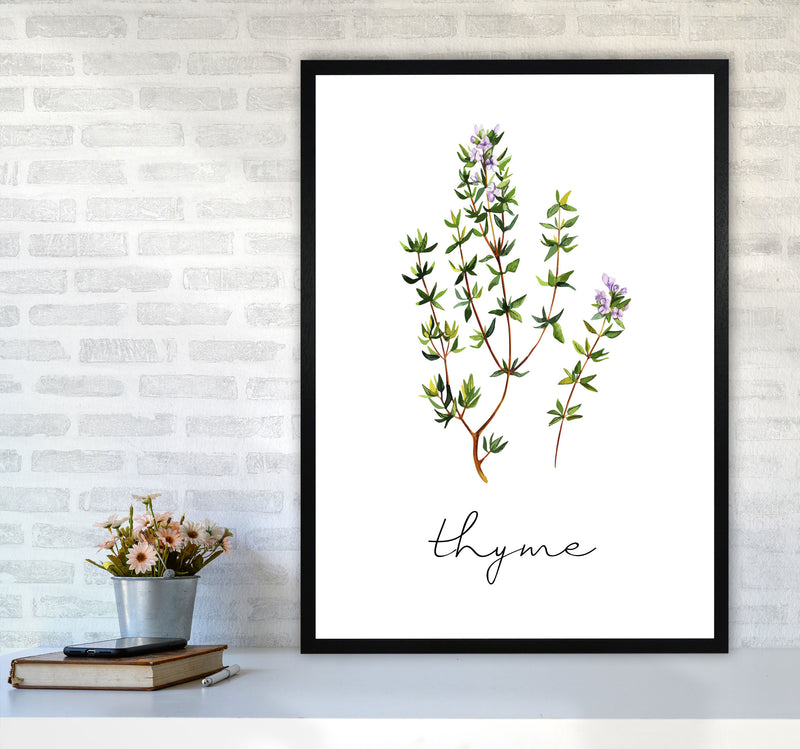 Thyme Art Print by Seven Trees Design A1 White Frame
