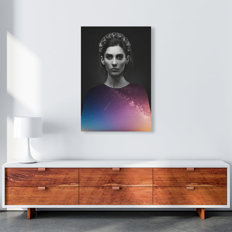 The Girl And The Stars Art Print by Seven Trees Design A1 Canvas