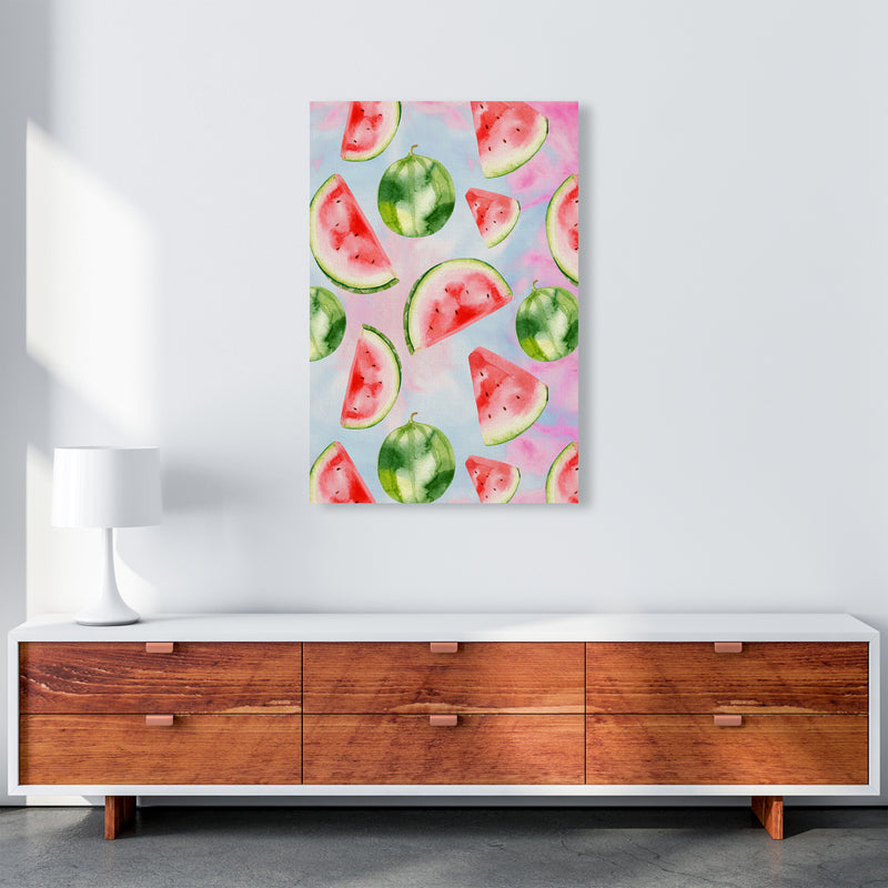 Watermelon in the Sky Kitchen Art Print by Seven Trees Design A1 Canvas