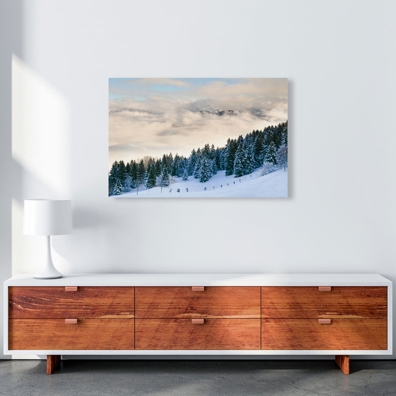 Pines in the sky Art Print by Seven Trees Design A1 Canvas