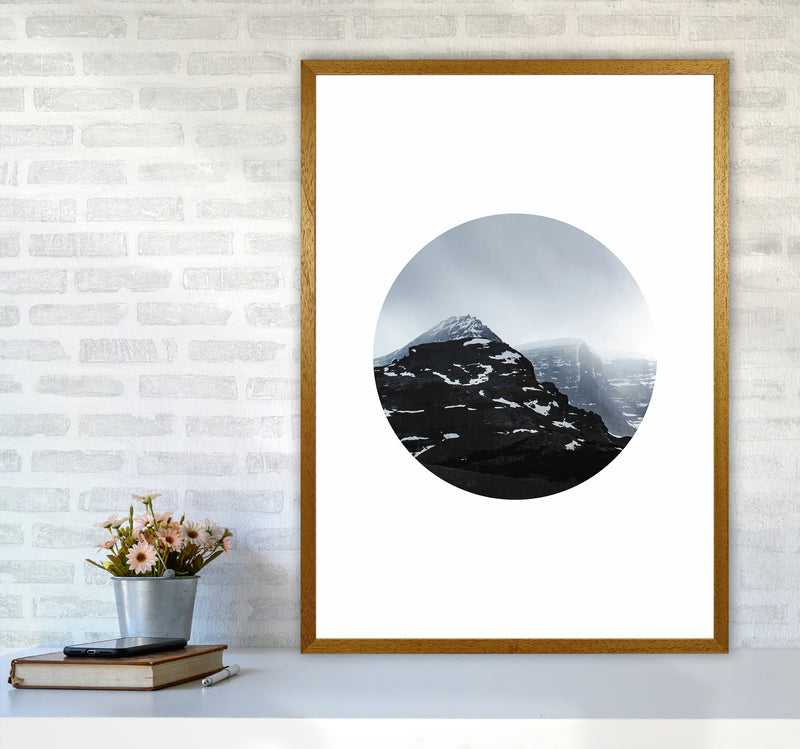 Snow Mountains Photography Art Print by Seven Trees Design A1 Print Only