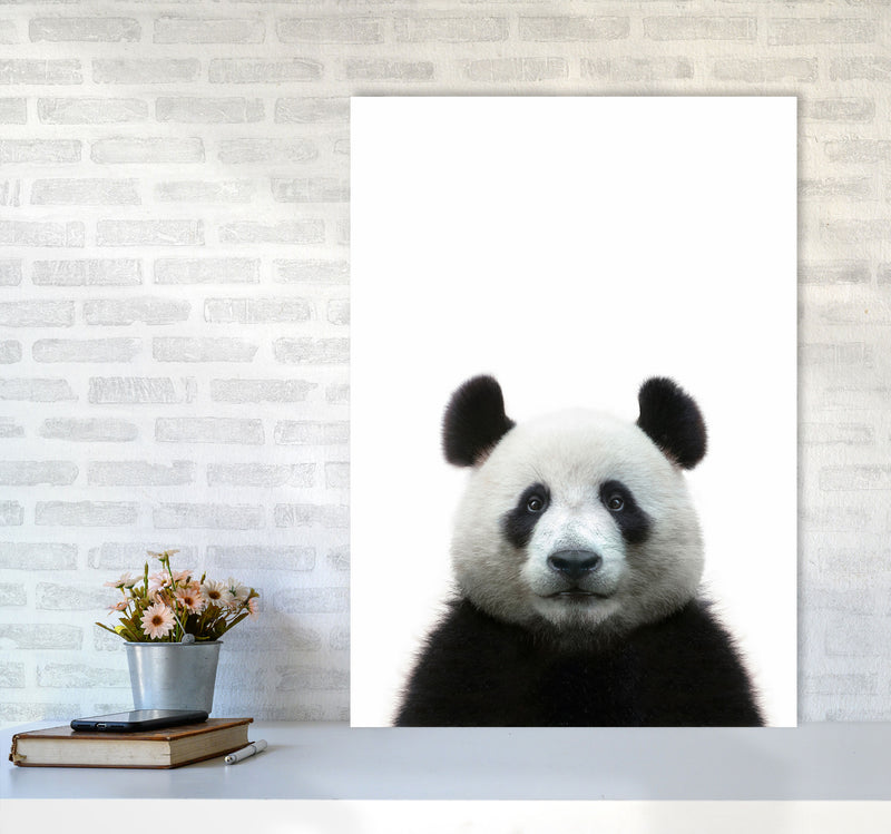 The Panda Art Print by Seven Trees Design A1 Black Frame