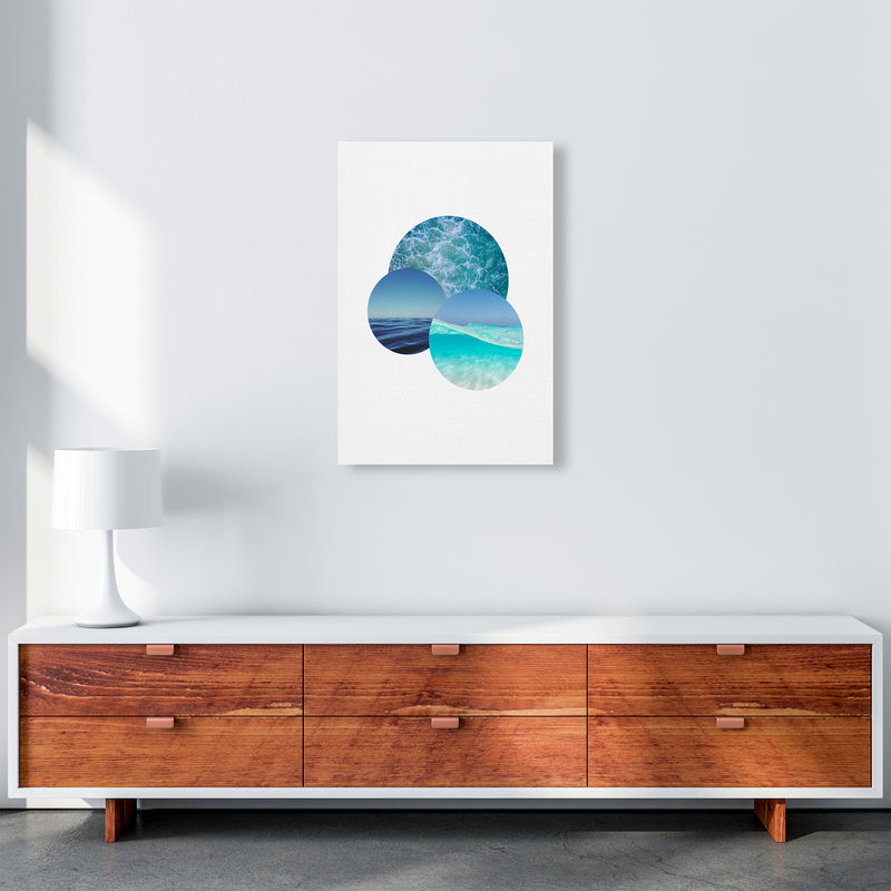 Ocean Planets Art Print by Seven Trees Design A2 Canvas