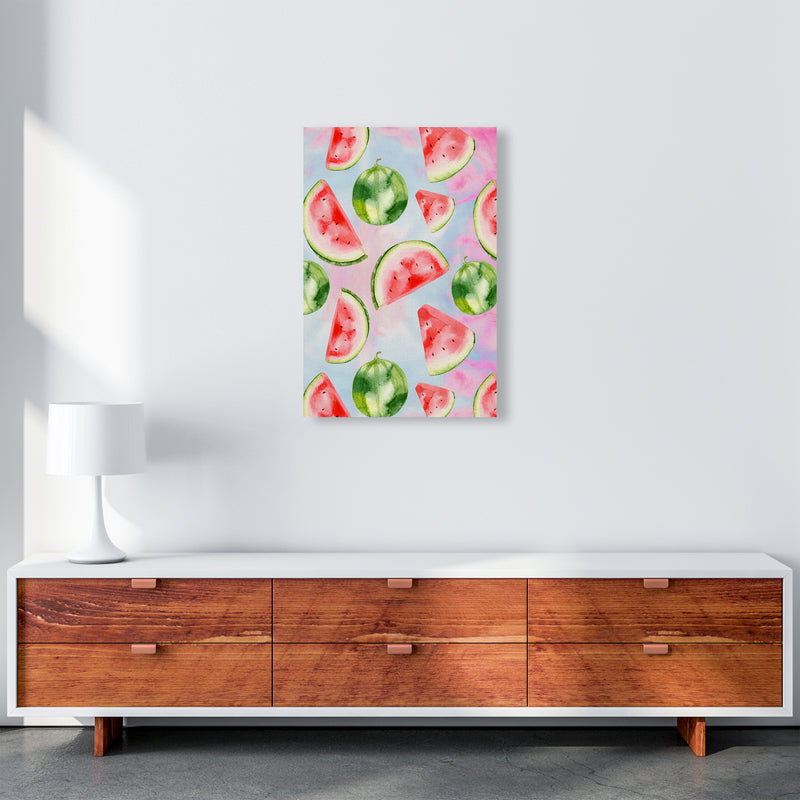 Watermelon in the Sky Kitchen Art Print by Seven Trees Design A2 Canvas