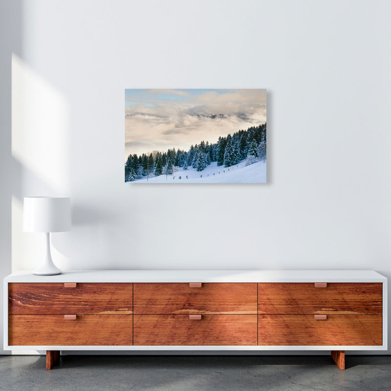 Pines in the sky Art Print by Seven Trees Design A2 Canvas