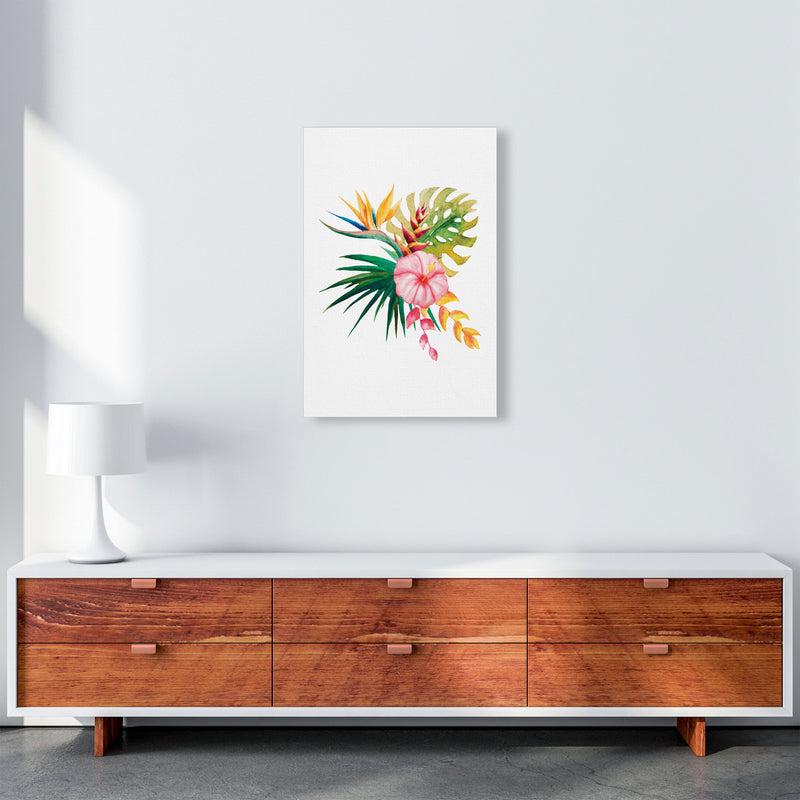 Tropical Flowers Art Print by Seven Trees Design A2 Canvas