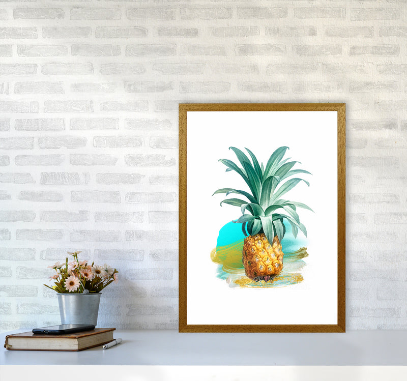 Modern Pineapple Kitchen Art Print by Seven Trees Design A2 Print Only