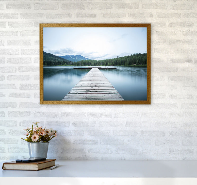 The Lake Art Print by Seven Trees Design A2 Print Only