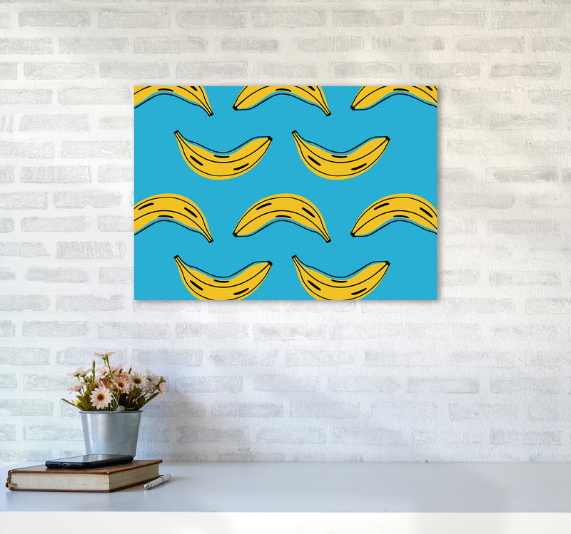 Is Bananas Art Print by Seven Trees Design A2 Black Frame
