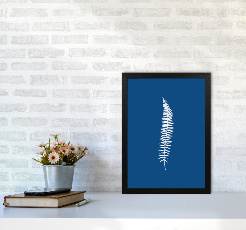 Blue Botanical I Art Print by Seven Trees Design A3 White Frame