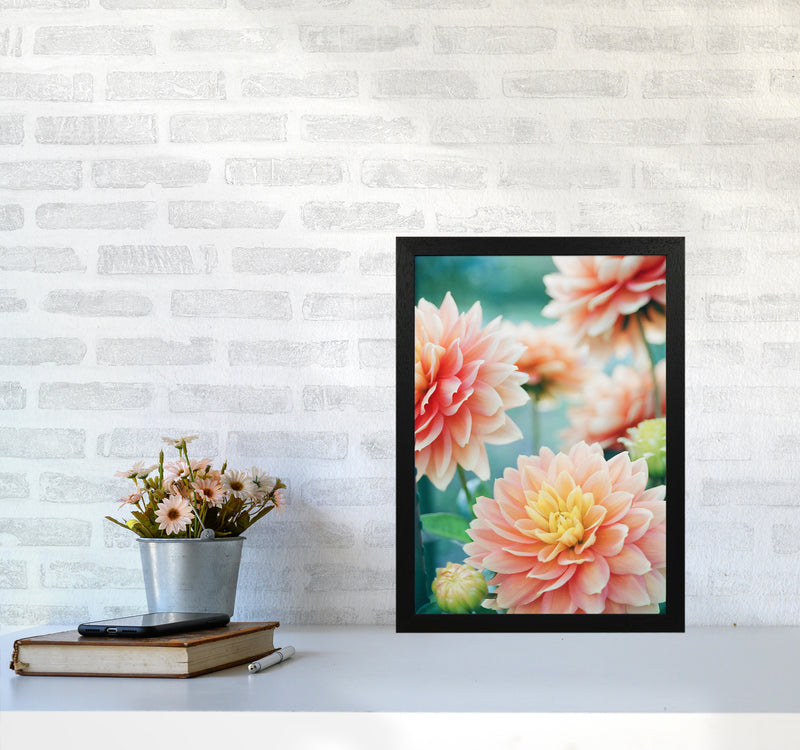 Happy Flowers Photography Art Print by Seven Trees Design A3 White Frame