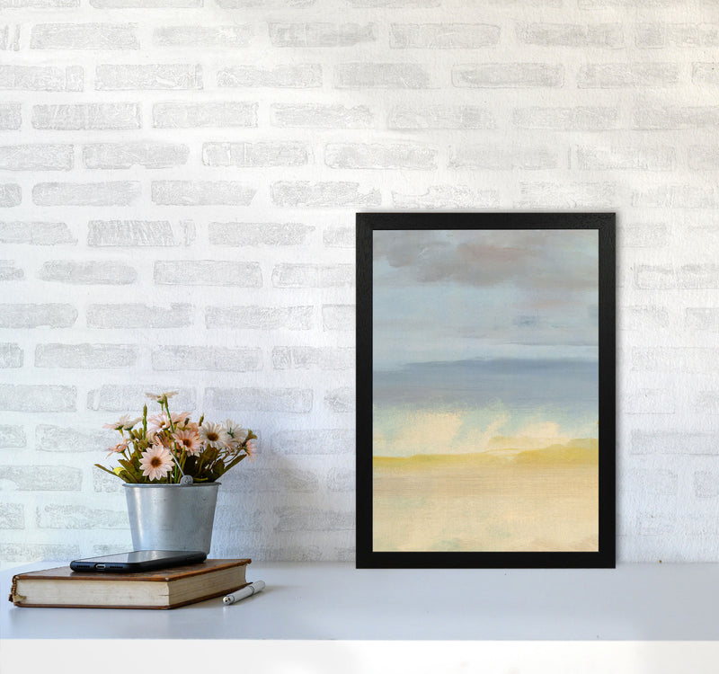 Sand, Ocean and Sky Art Print by Seven Trees Design A3 White Frame