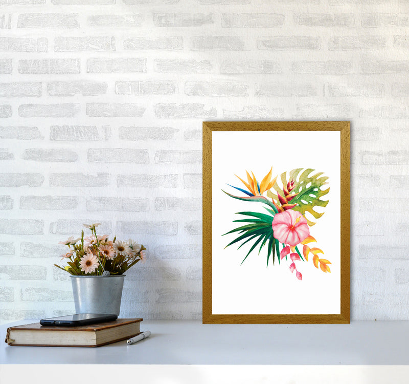 Tropical Flowers Art Print by Seven Trees Design A3 Print Only