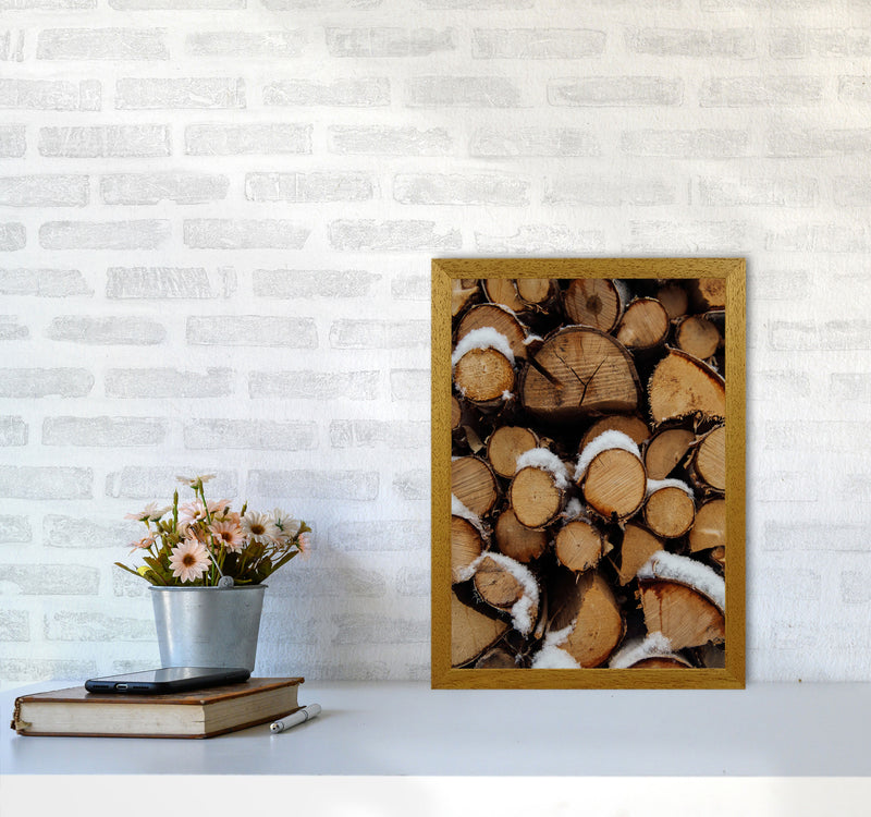 Wood Art Print by Seven Trees Design A3 Print Only