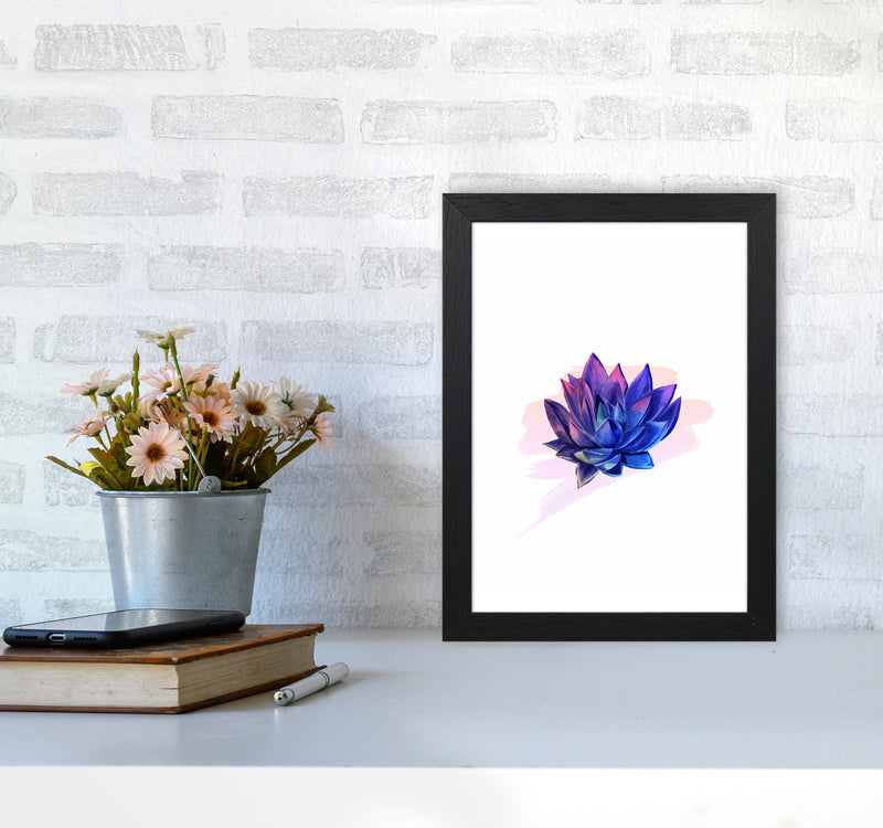 The Modern Succulent Art Print by Seven Trees Design A4 White Frame