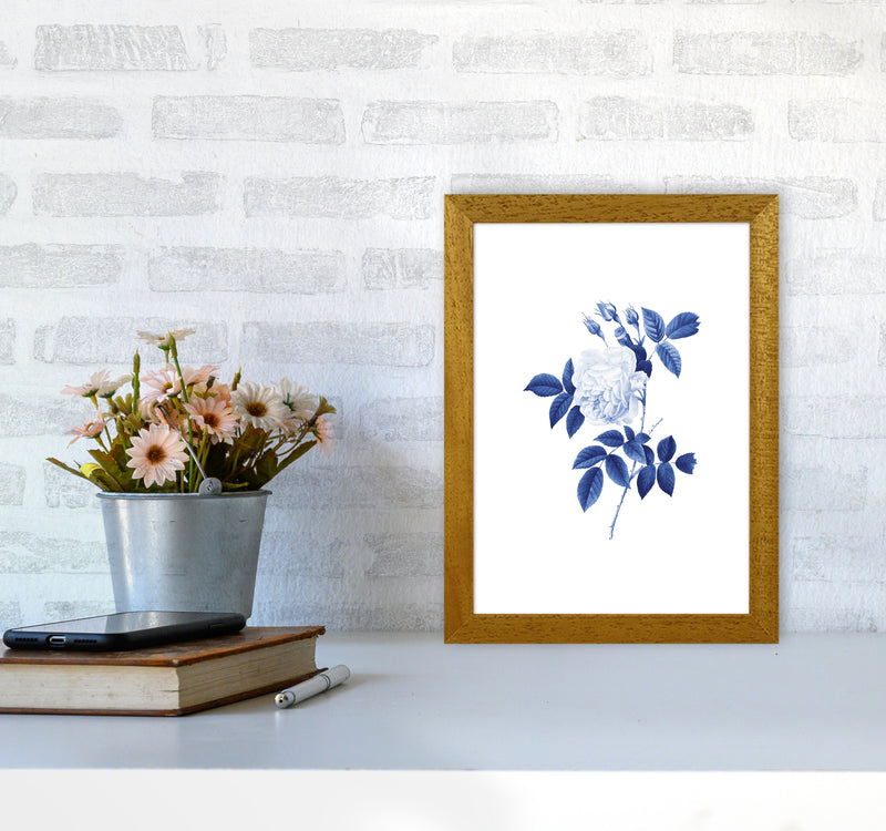 Blue botanic II Art Print by Seven Trees Design A4 Print Only