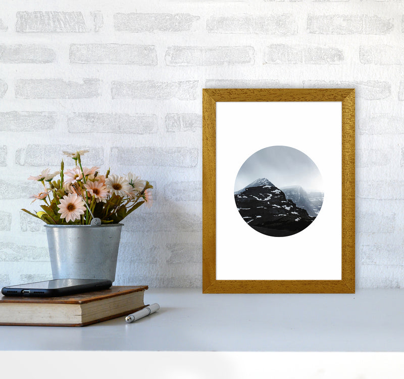 Snow Mountains Photography Art Print by Seven Trees Design A4 Print Only