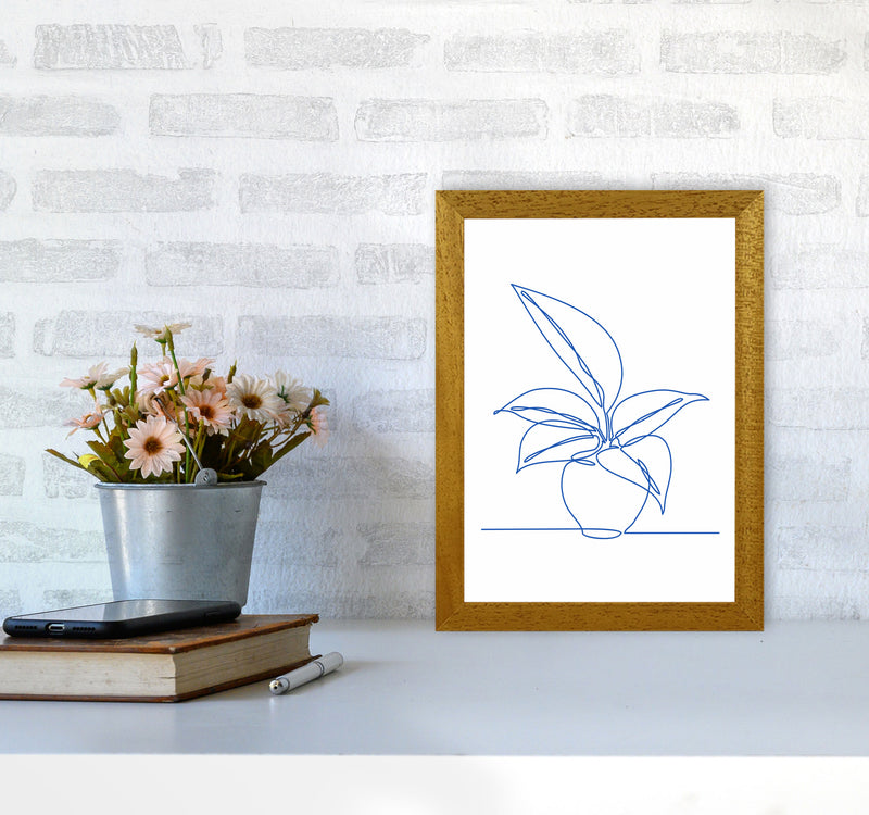 One Line Plant I Art Print by Seven Trees Design A4 Print Only