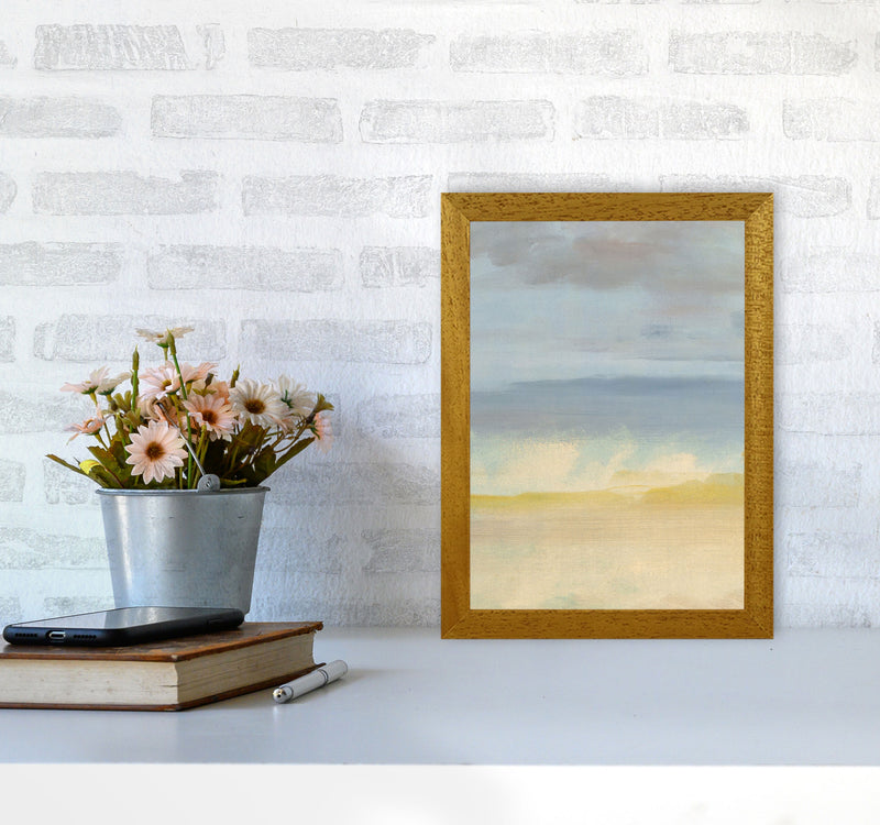 Sand, Ocean and Sky Art Print by Seven Trees Design A4 Print Only
