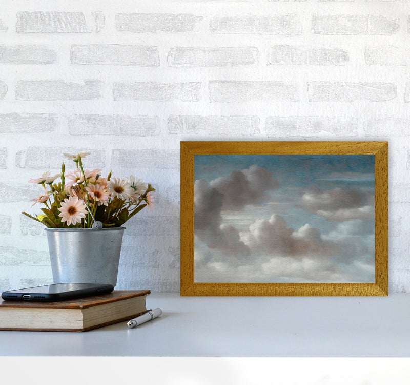 The Clouds Painting Art Print by Seven Trees Design A4 Print Only