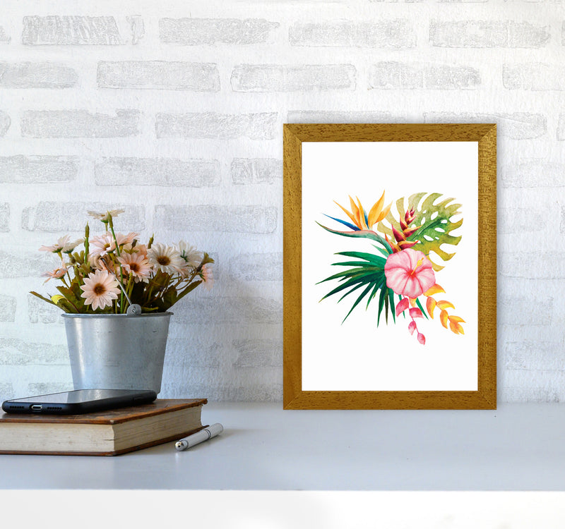 Tropical Flowers Art Print by Seven Trees Design A4 Print Only