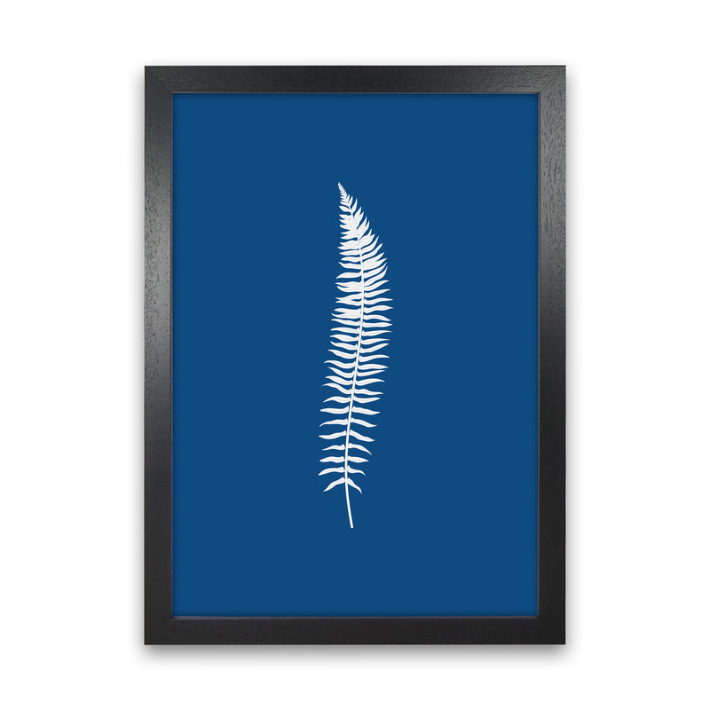 Blue Botanical I Art Print by Seven Trees Design Black Grain