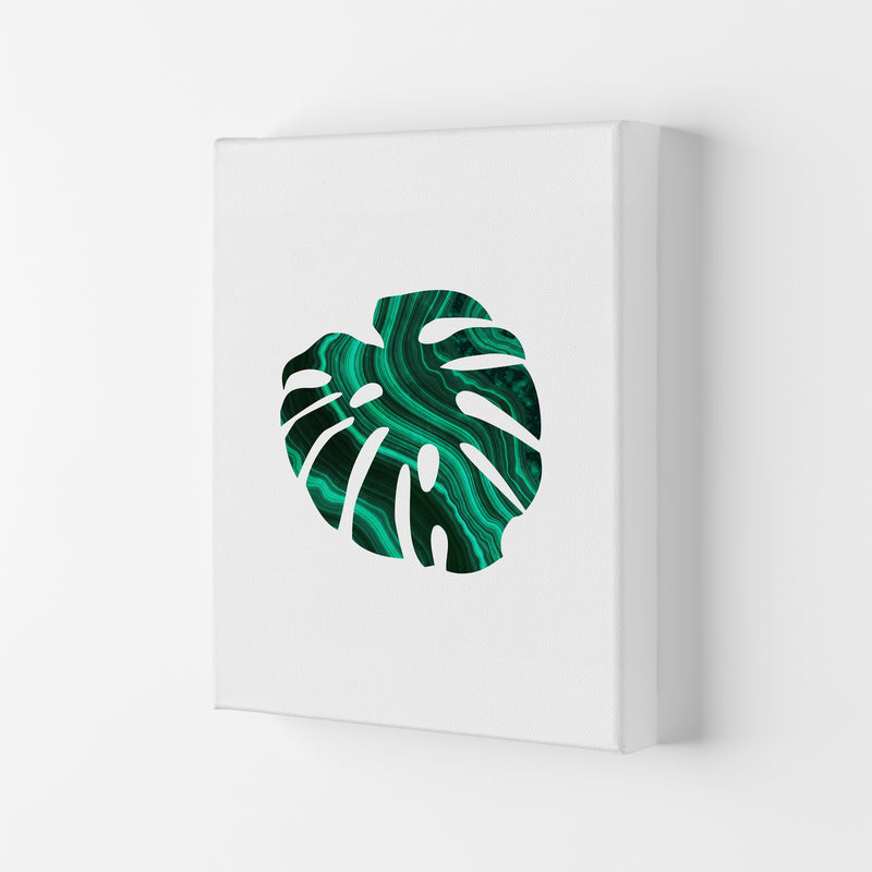 Green Marble Leaf I Art Print by Seven Trees Design Canvas