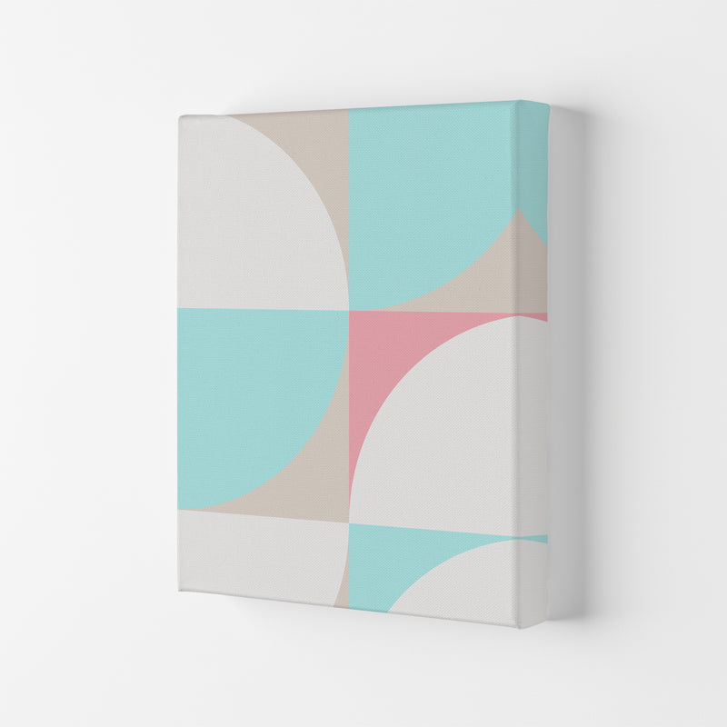 Scandinavian Shapes I Abstract Art Print by Seven Trees Design Canvas