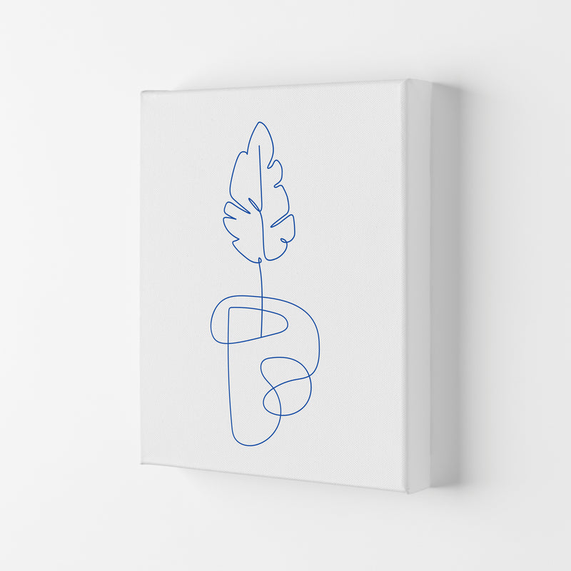 One Line Botanical Art Print by Seven Trees Design Canvas