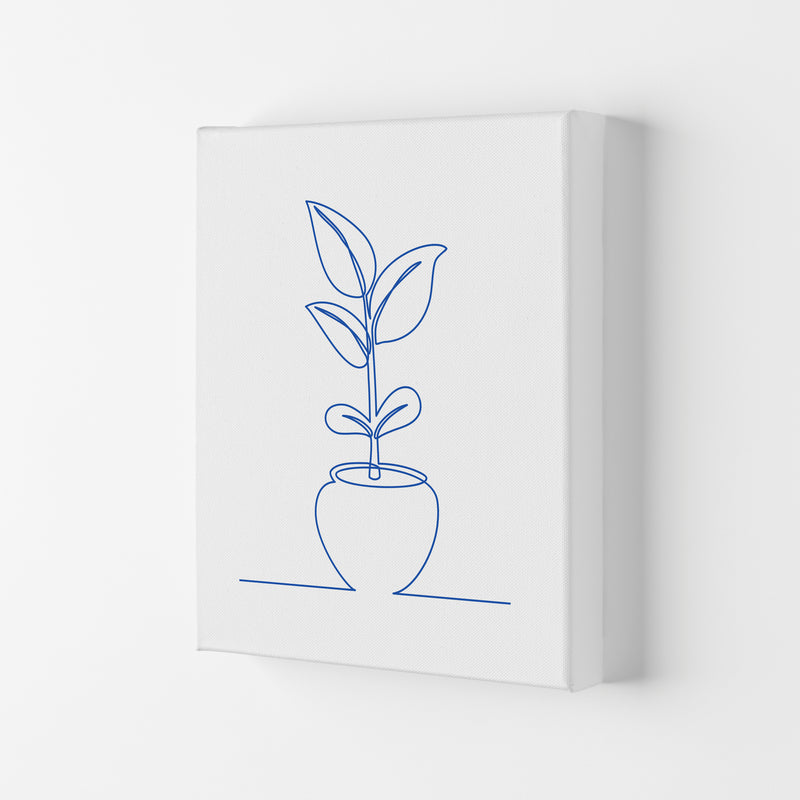 One Line Plant II Art Print by Seven Trees Design Canvas