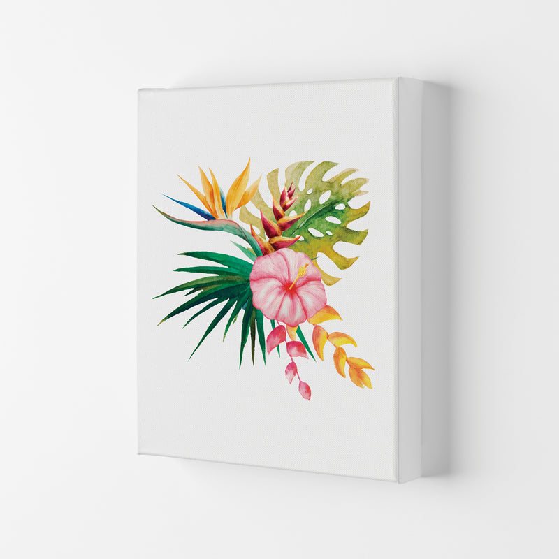 Tropical Flowers Art Print by Seven Trees Design Canvas