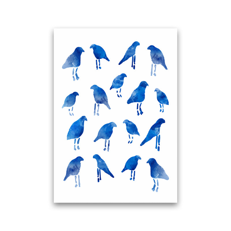 The Blue Birds Art Print by Seven Trees Design Print Only